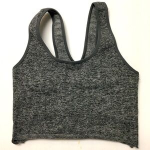 Spiritual Gangster Crop Top Sports Bra XS/S Gray Gym Sport Athletic Yoga Pilates